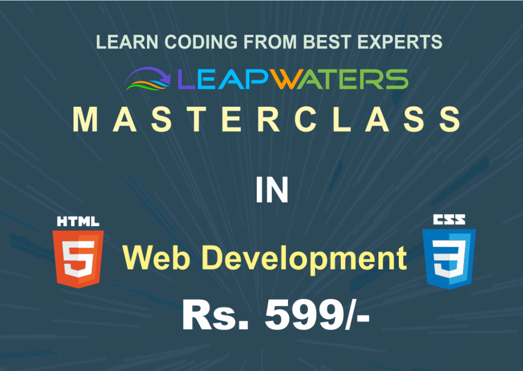 MASTERCLASS IN WEB DEVELOPMENT - Leapwaters